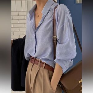 Light Blue Blouse